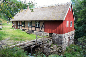 Visning av kvarnen @ Hallamölla kvarn | Ludaröd | Skåne län | Sverige